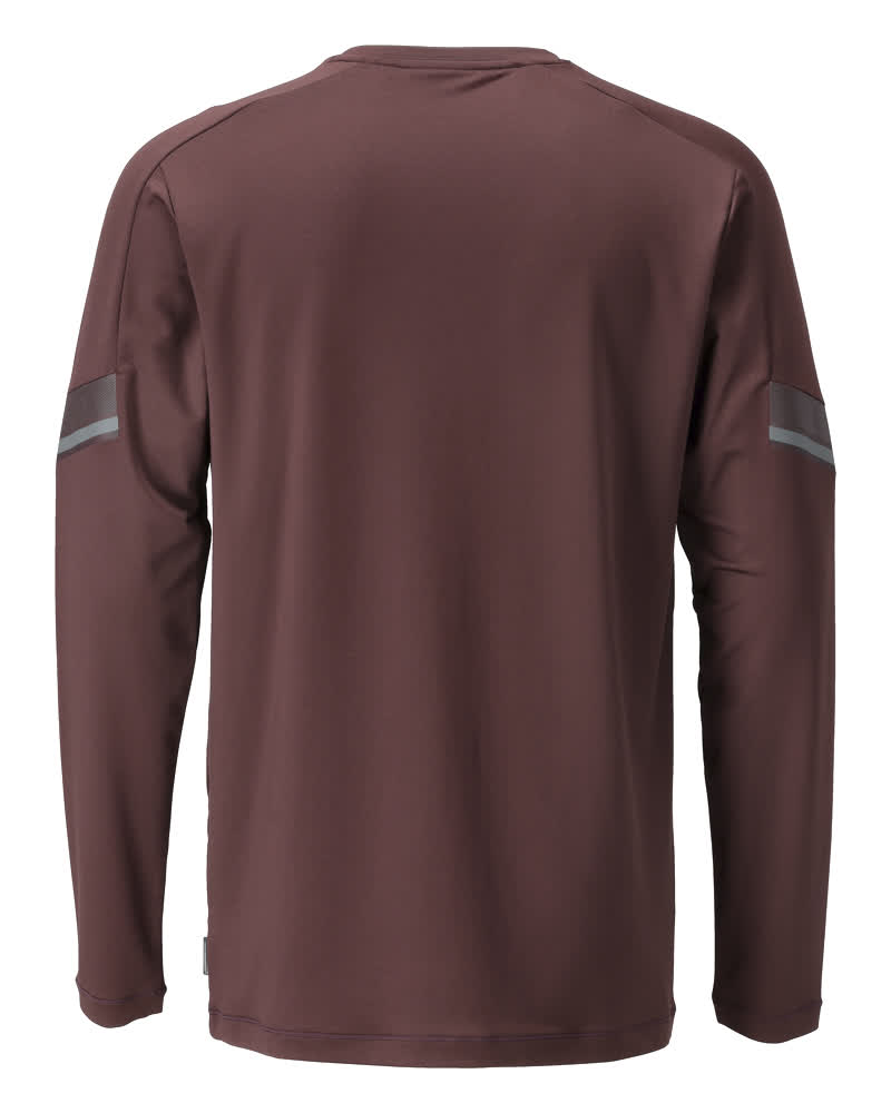 Langarmshirt CUSTOMIZED Bordeaux 2XL
