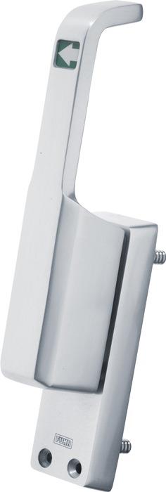 Türtreibriegel 980 Leichtmetall 23 mm Rundstange 10 mm DIN links