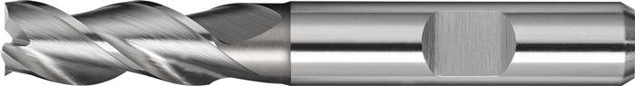Bohrnutenfräser DIN 844 Typ W HSS Co8 DIN 1835 B Schneidenanzahl 3 kurz 10 mm 22 mm 72 mm 30 mm