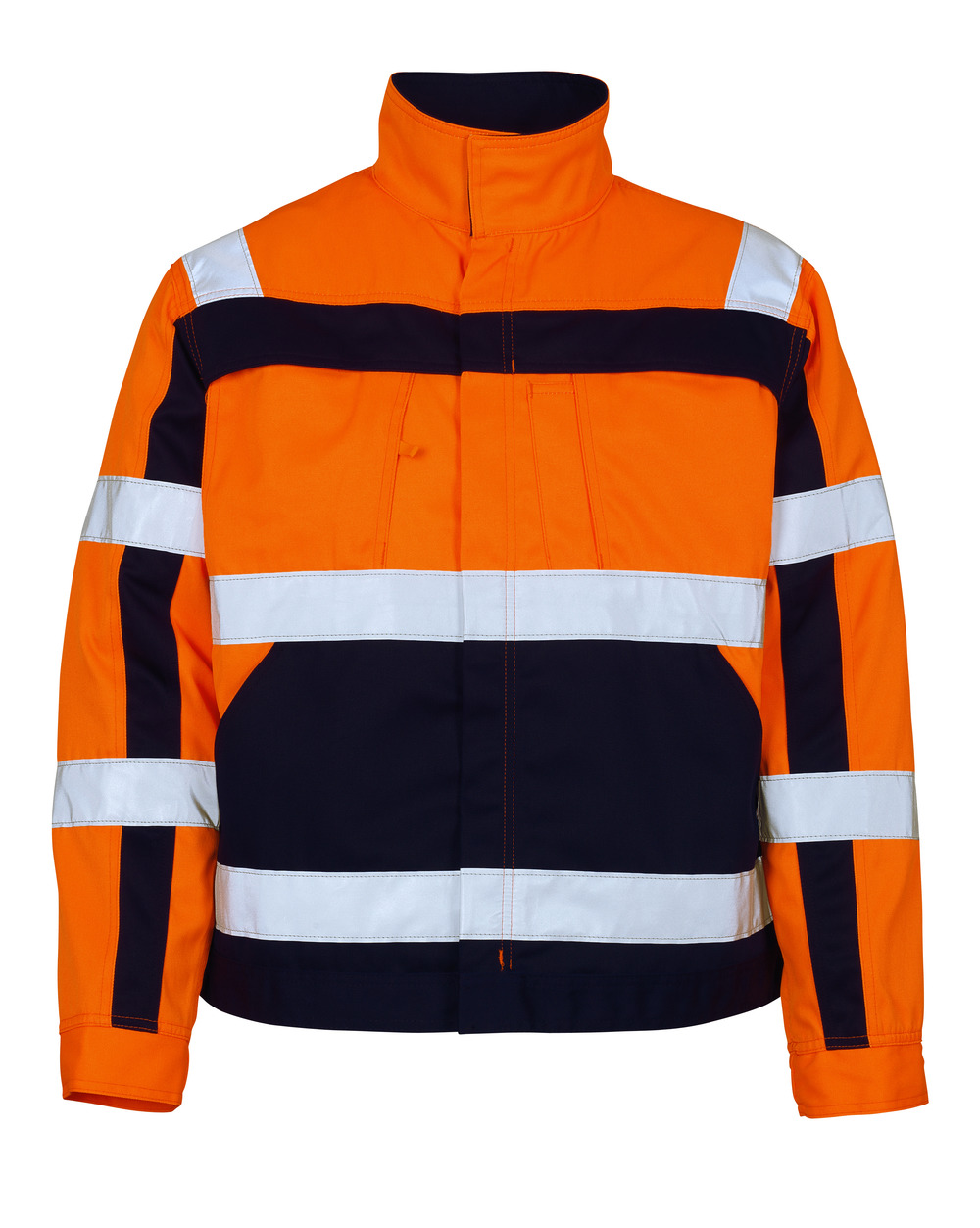 Jacke SAFE COMPETE Hi-vis Orange/Marine L