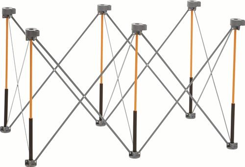 Untergestell BORA Centipede CK6S Trgf.1133kg L124xB64xH76cm OX TOOLS