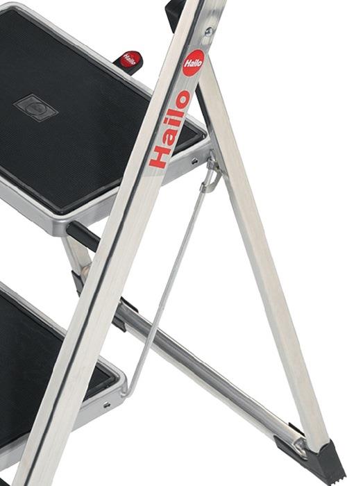 Klapptritt mit StahlStufen 2 2470 mm 470 mm 3,5 kg