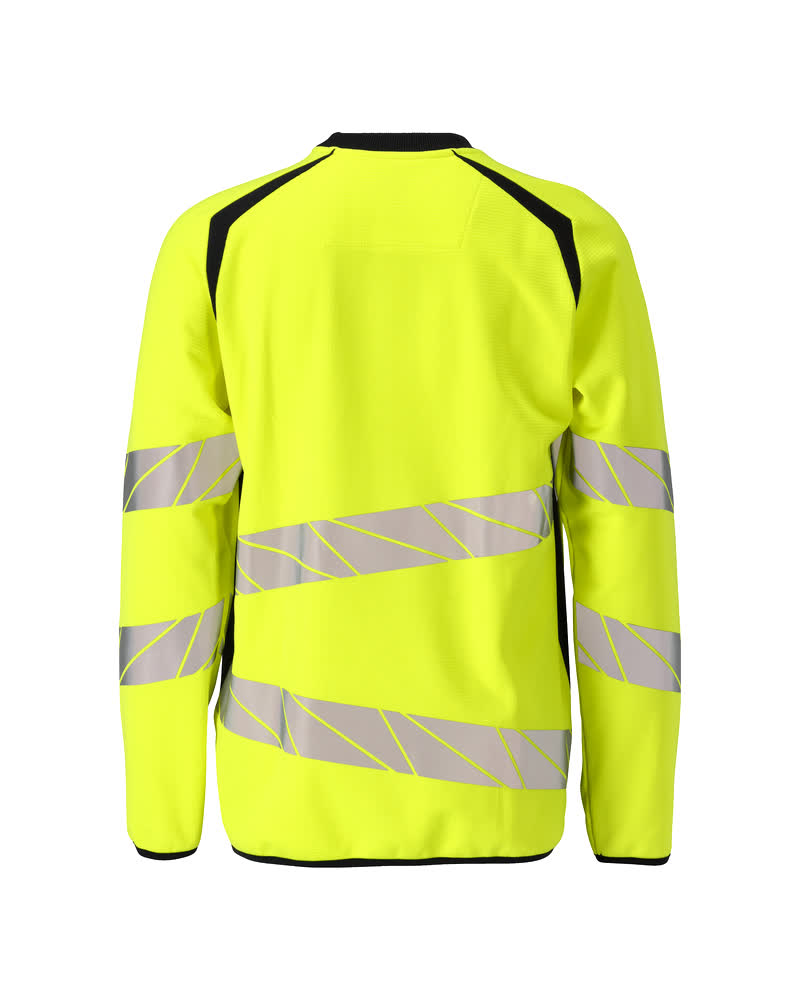 Sweatshirt ACCELERATE SAFE Hi-vis Gelb/Schwarzblau XL ONE