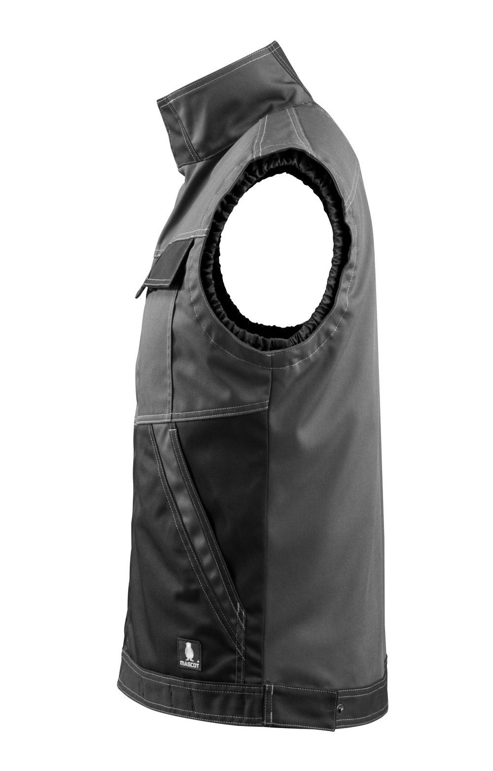 Weste LIGHT Dunkelanthrazit/Schwarz M