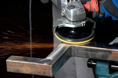 Vliesscheibe NDS 800 D.125mm coarse 50 braun m.Zentrierung KLINGSPOR