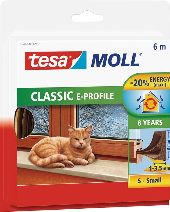 Fenster /Türmoll tesamoll® 5463 B9mmxH4mmxL6m braun