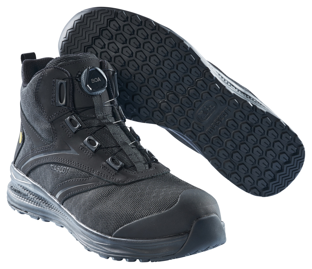 Sicherheitsstiefel FOOTWEAR CARBON Schwarz/Schwarz 40