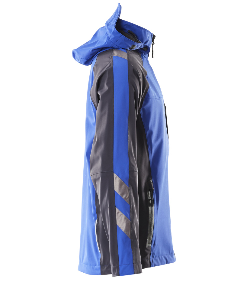 Hardshelljacke UNIQUE Kornblau/Schwarzblau 4XL