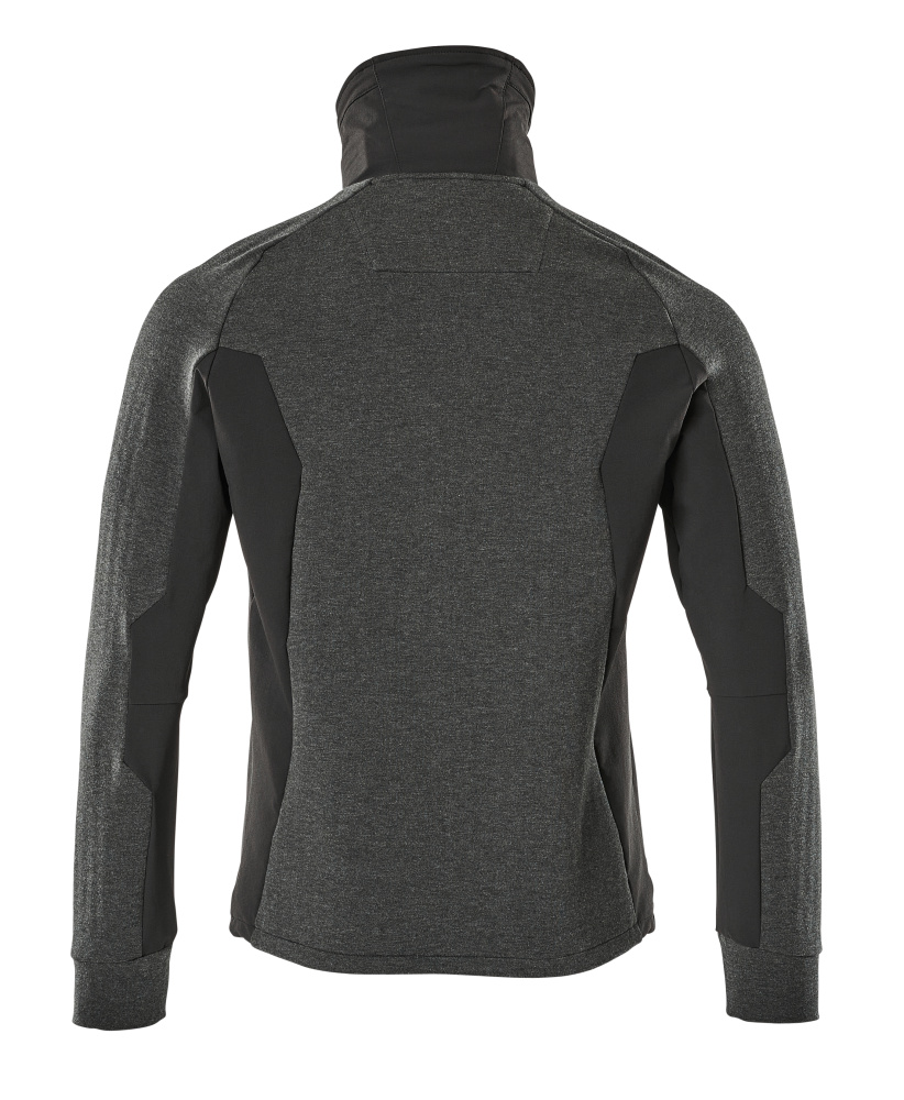 Sweatshirt mit Reißverschluss ADVANCED Schwarz L