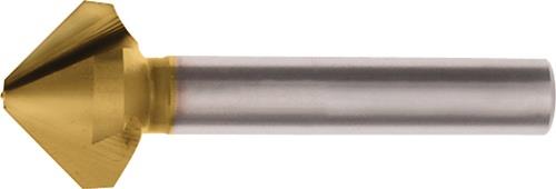 Kegelsenker DIN 335C 90Grad D.10,4mm HSS TiN Z.3 TECWERK