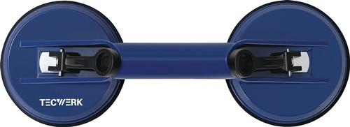 Saugheber Trgf.80kg Kopf-D.118mm 2 Köpfe ABS Ku.TECWERK