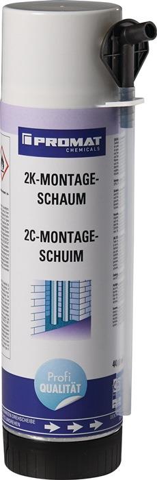 2K-Montageschaum 400 ml B2 hellgrün mit Einweghandschuhen Dose PROMAT CHEMICALS
