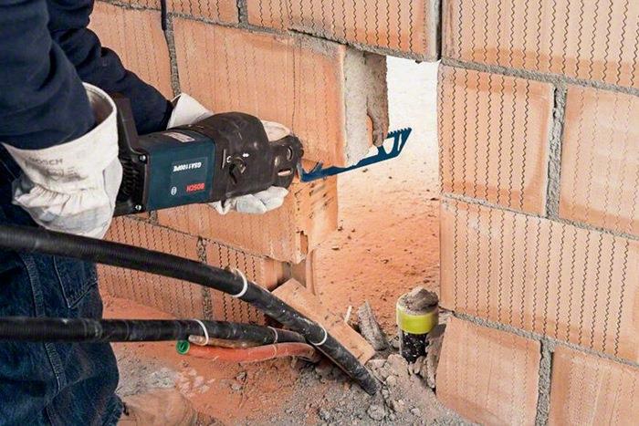 Säbelsägeblatt Expert Hollow Brick Zahnteilung TPI 2 12,7 mm S Schaft S1243HM 300 mm 1 1,5 mm 50 mm