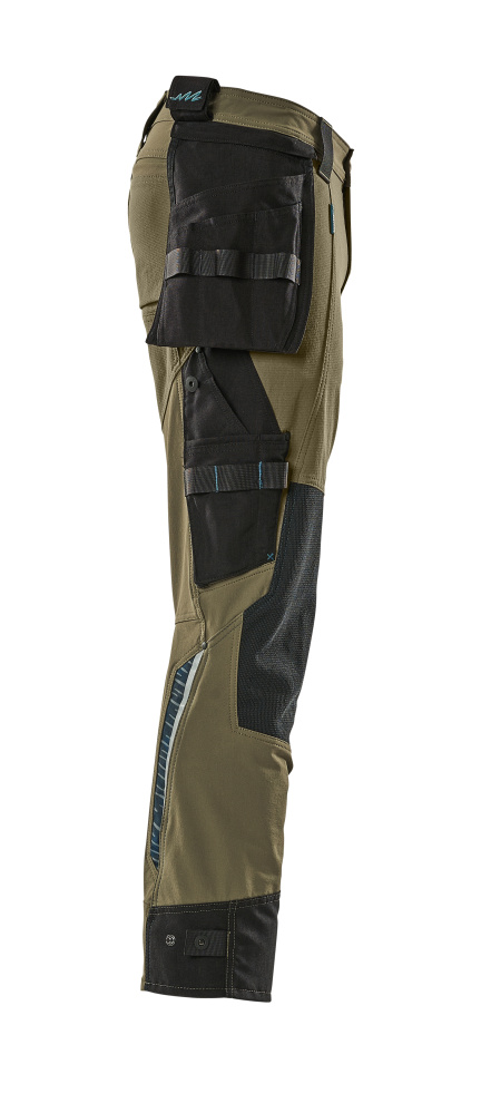 Hose mit Hängetaschen ADVANCED Moosgrün 76C47