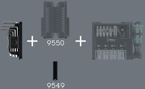Winkelschlüsselsatz Tool-Check Modular Hex-Plus 1 8-tlg.Hex-Plus WERA