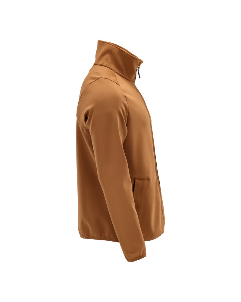 Fleecejacke CUSTOMIZED Nussbraun S