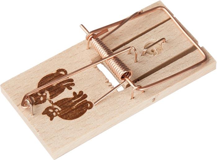 Schlagfalle Mausefalle 95 x 50 mm