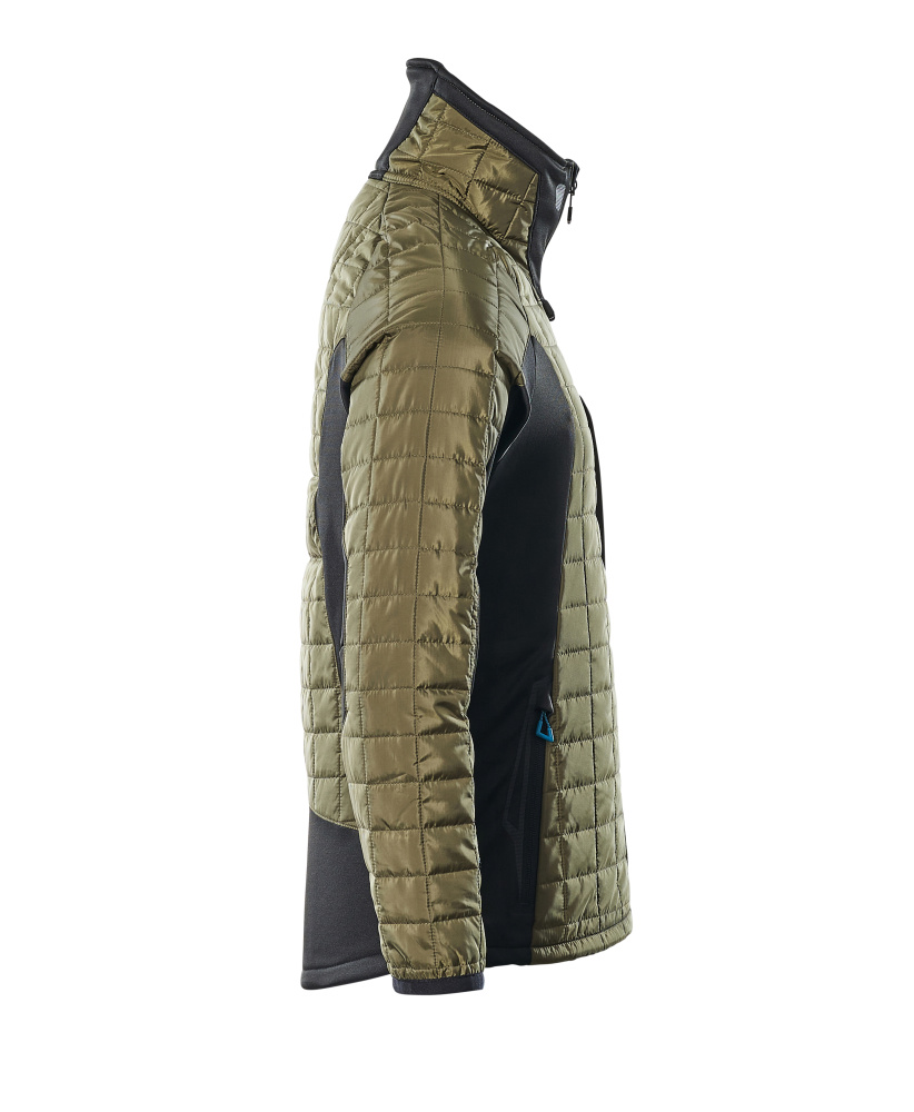 Thermojacke ADVANCED Moosgrün/Schwarz 3XL