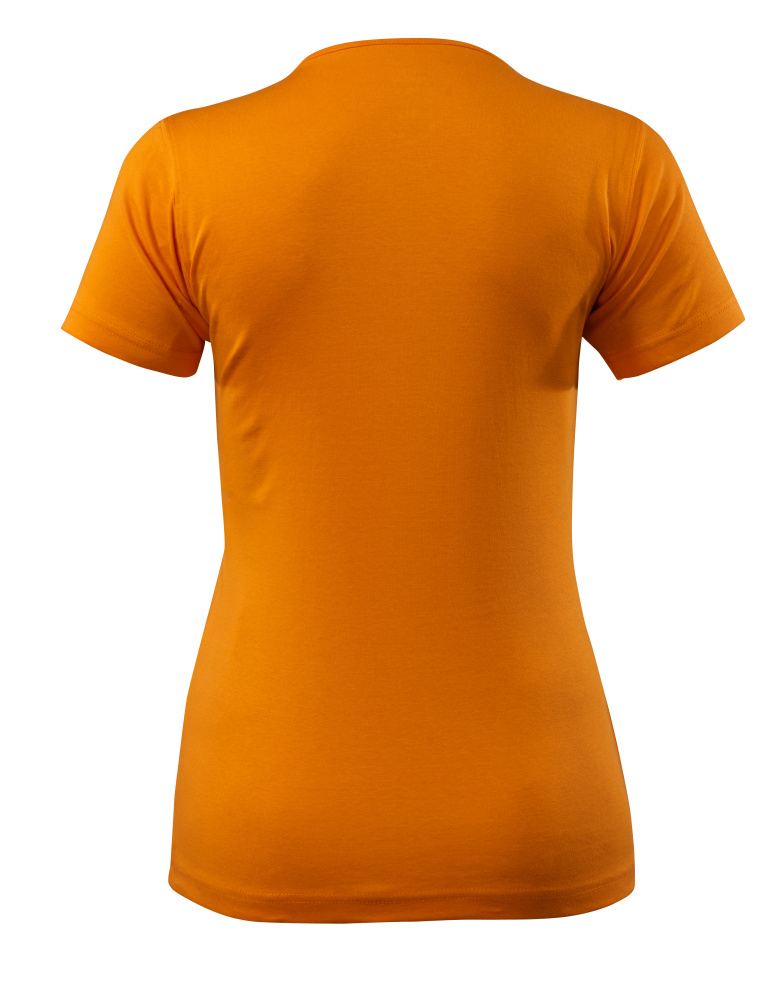 Damen-Passform T-Shirt CROSSOVER Hellorange XS