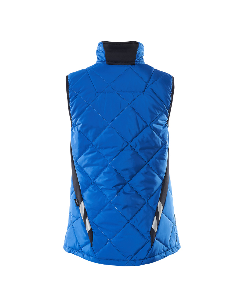 Damen-Passform Thermoweste ACCELERATE Azurblau/Schwarzblau M