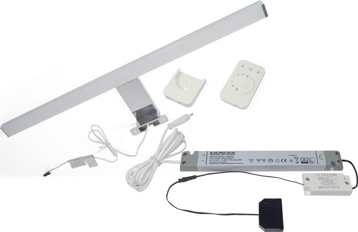 Anbauleuchten-Set Lilium emotion Emotion 12 V 7 W Rahmenfarbe Chrom L&S