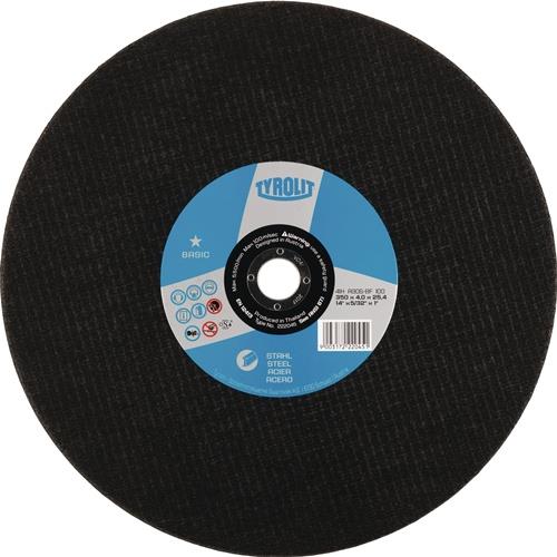 Trennscheibe BASIC D350x4mm ger.Bohr.22,23mm TYROLIT