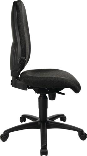 Bürodrehstuhl m.Synchrontechnik anthrazit 450-550mm o.Armlehnen TOPSTAR