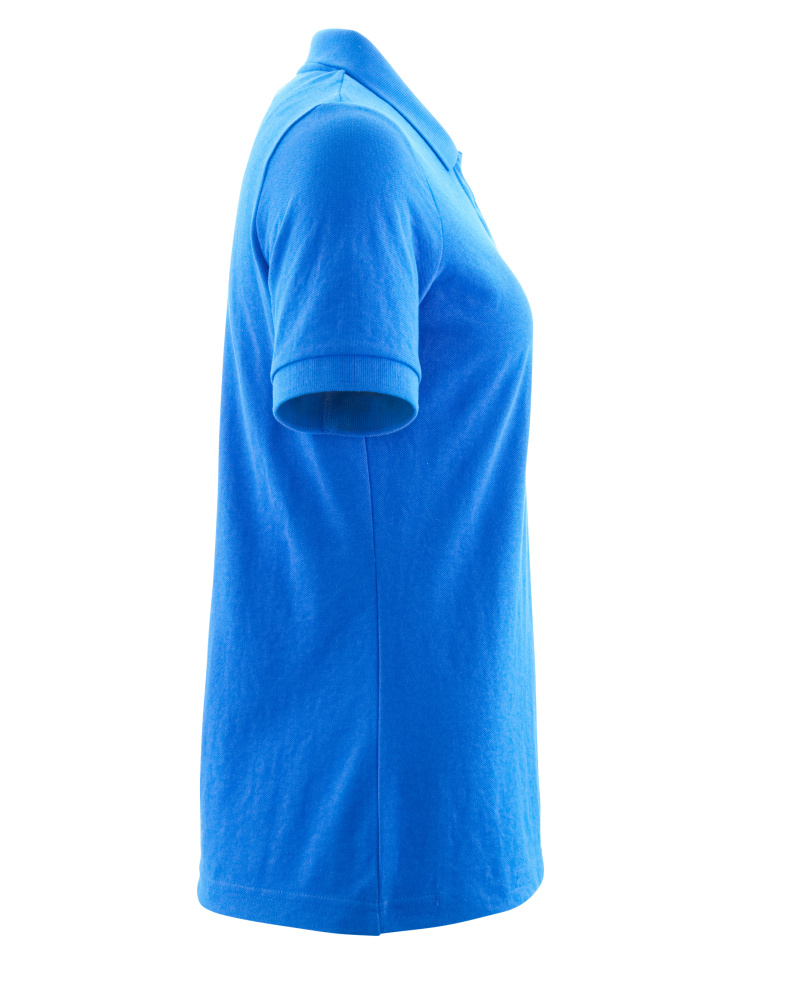 Damen-Passform Polo-Shirt CROSSOVER Azurblau 2XLONE