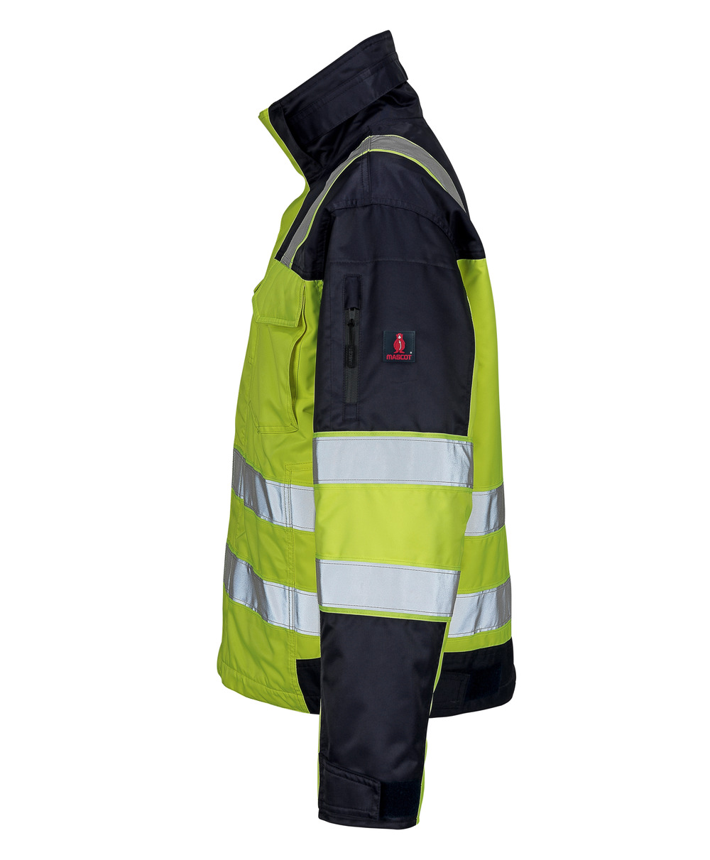 Winterjacke SAFE IMAGE Hi-vis Gelb/Marine 3XL