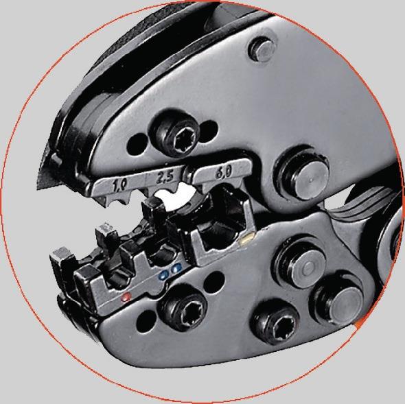 Crimpwerkzeug CTI 6 G Länge 250 mm 0,5 - 6 (AWG 20 - 10) mm² WEIDMÜLLER