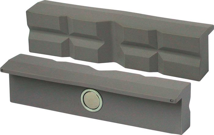 Schraubstockschutzbacke 100 mm PP mit Prismen