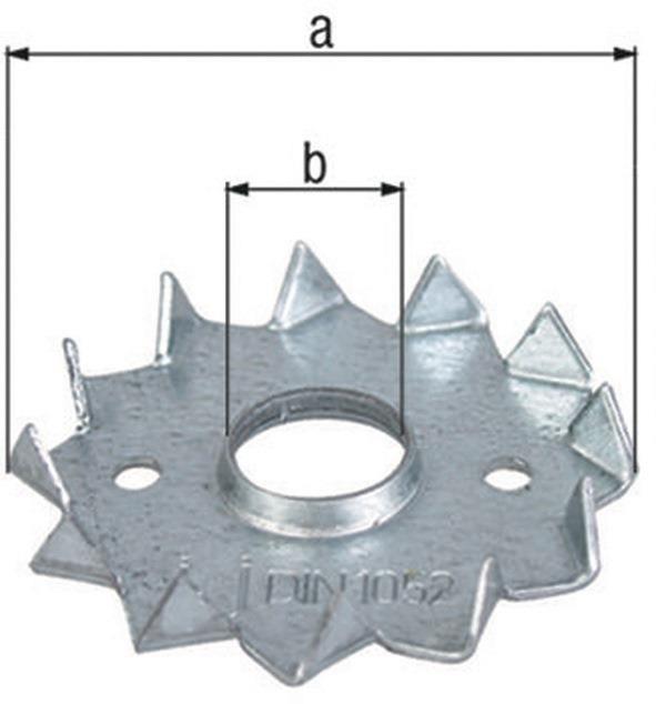 Scheibendübel senzimirverzinkt 12 mm 48 mm