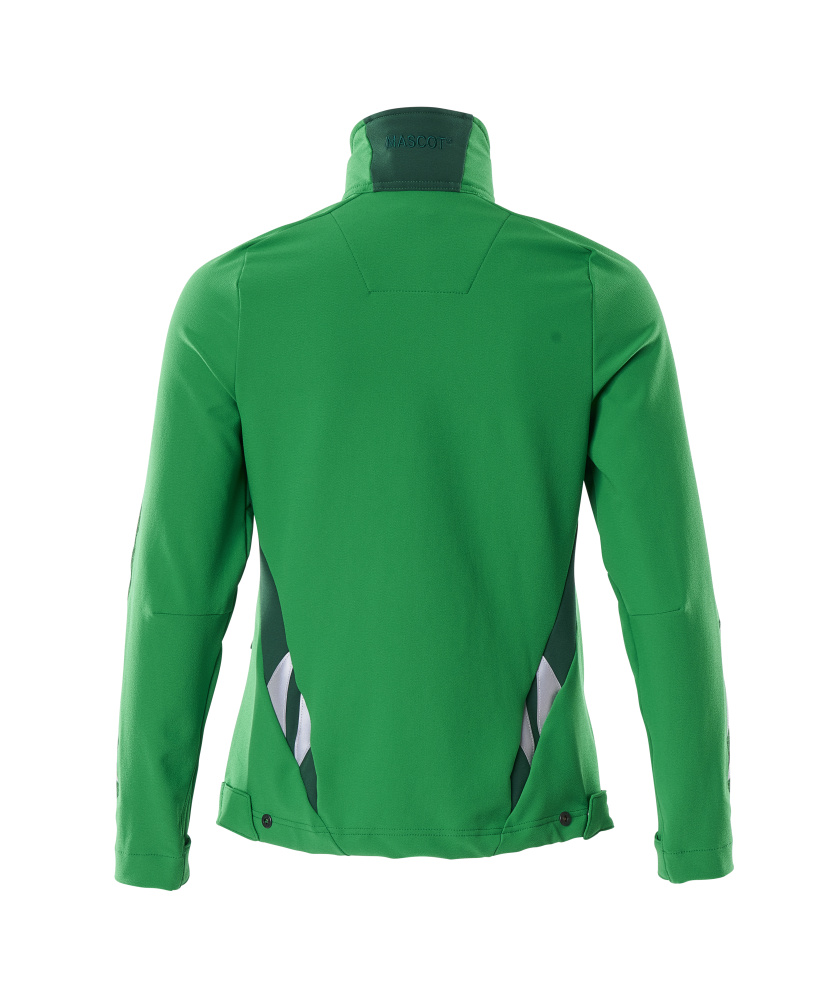 Damen-Passform Jacke ACCELERATE Grasgrün/Grün 4XL