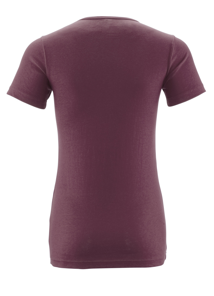 Damen-Passform T-Shirt CROSSOVER Bordeaux 2XLONE