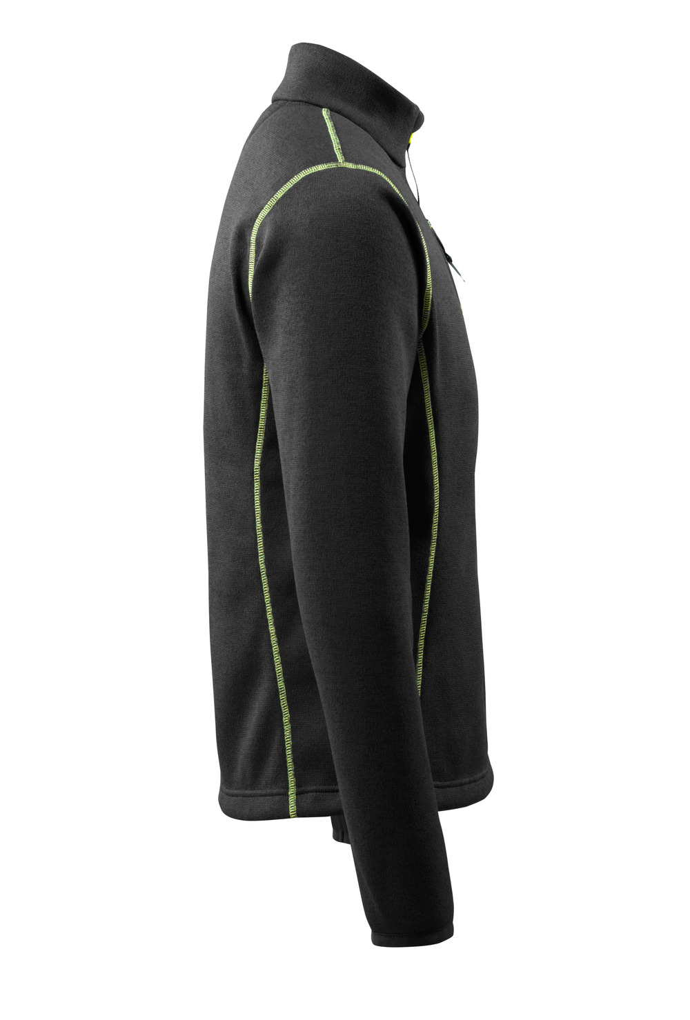 Strickpullover mit kurzem Reißverschluss HARDWEAR Schwarz M