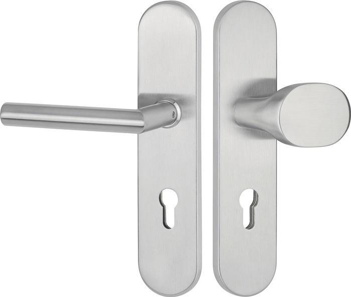 Schutzgarnitur 1802/2089.S/3128 Edelstahl 72 mm 36-53 mm HERMAT