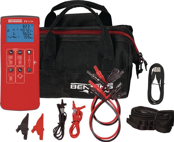 Installationstester PV 1-1+ Installations- und Wiederholungsprüfung BENNING