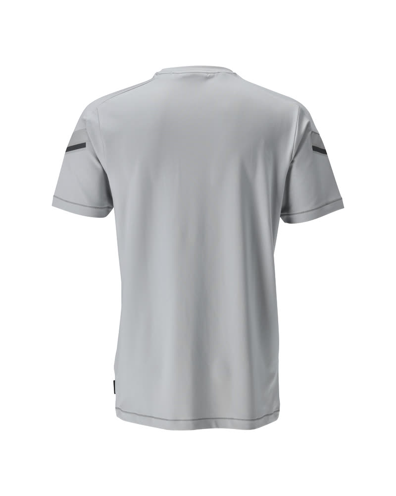 T-Shirt, Kurzarm CUSTOMIZED Silbergrau L