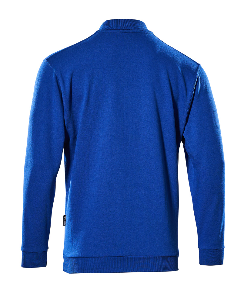 Polo-Sweatshirt CROSSOVER Kornblau L