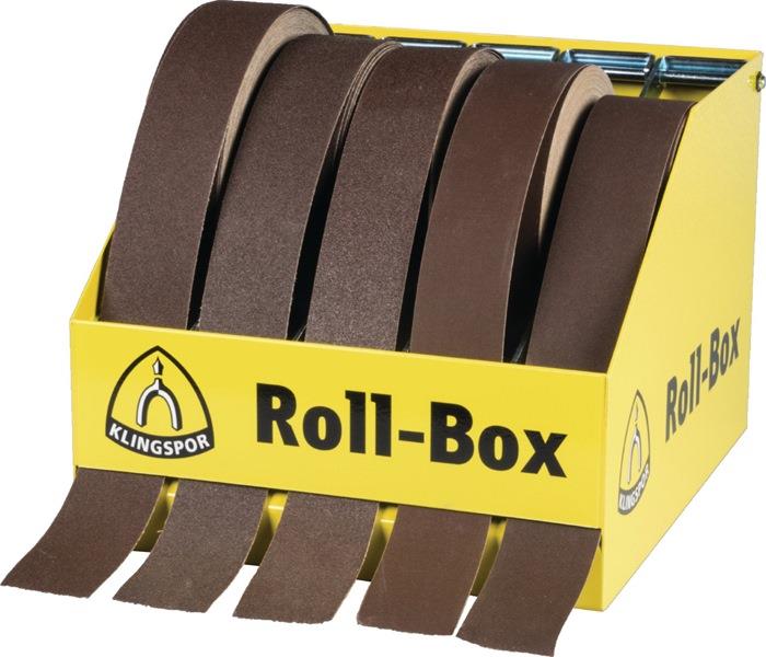 Sparrollenhalter ROLL-BOX f.5 Rollen a 50 mm Breite KLINGSPOR
