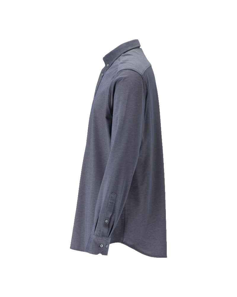 Hemd FRONTLINE Blau-meliert 47-48