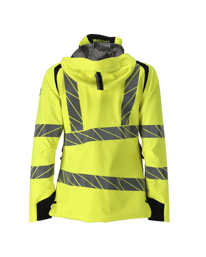 Damen-Passform Hardshelljacke ACCELERATE SAFE Hi-vis Gelb/Schwarz L