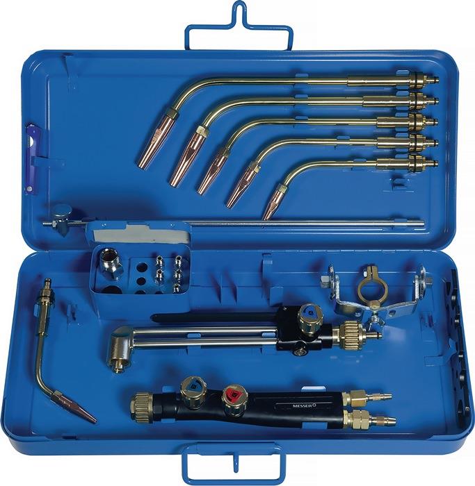 Schweiß-/Schneidgarnitur STAR A Ring-/Schlitzdüsen Schneidbereich 3 - 100 mm MESSER-CUTTING