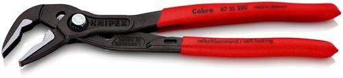 Wasserpumpenzange Cobra® ES L.180mm Spann-W.32mm pol.Ku.-Überzug KNIPEX
