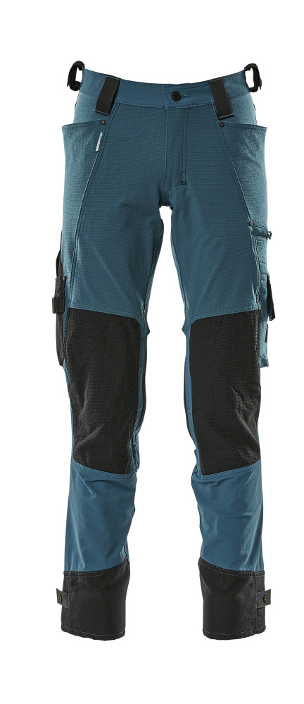 Hose mit Knietaschen ADVANCED Dunkelpetroleum 76C42
