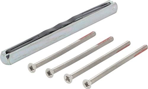 Bef-set.Sertos® FS-G/G 65-70mm M4x75 4-KT.9x125mm HOPPE