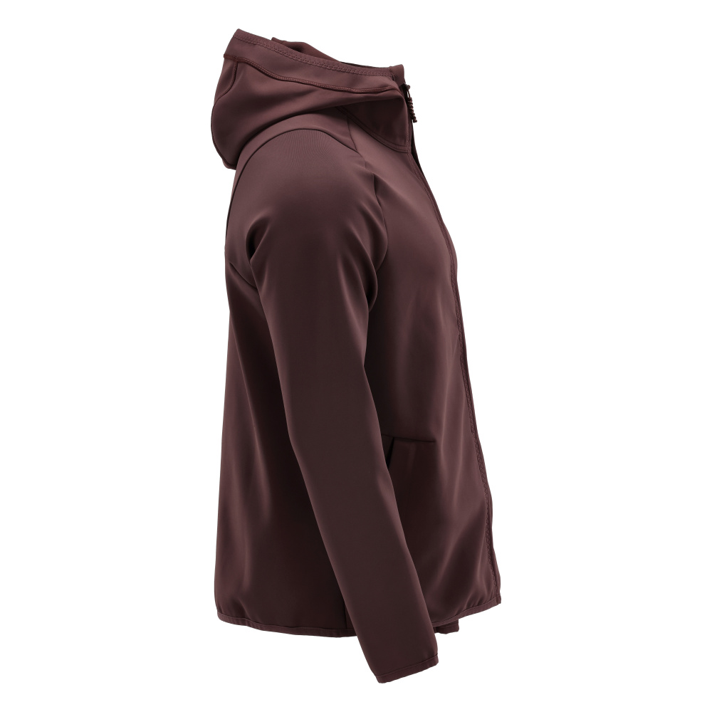 Fleecejacke mit Kapuze CUSTOMIZED Bordeaux S
