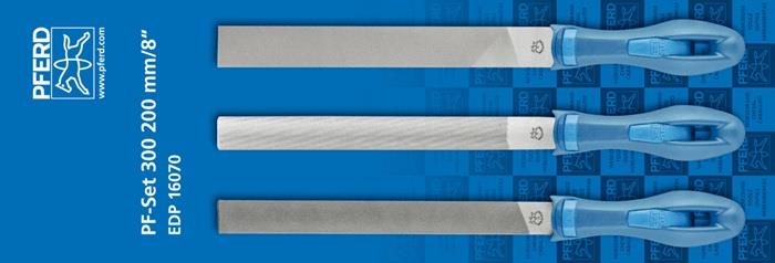 Feilensatz Länge 200 mm Hieb 1 2K-Ergo PFERD TOOLS