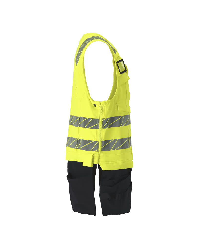 Werkzeugweste ACCELERATE SAFE Hi-vis Gelb/Schwarzblau L
