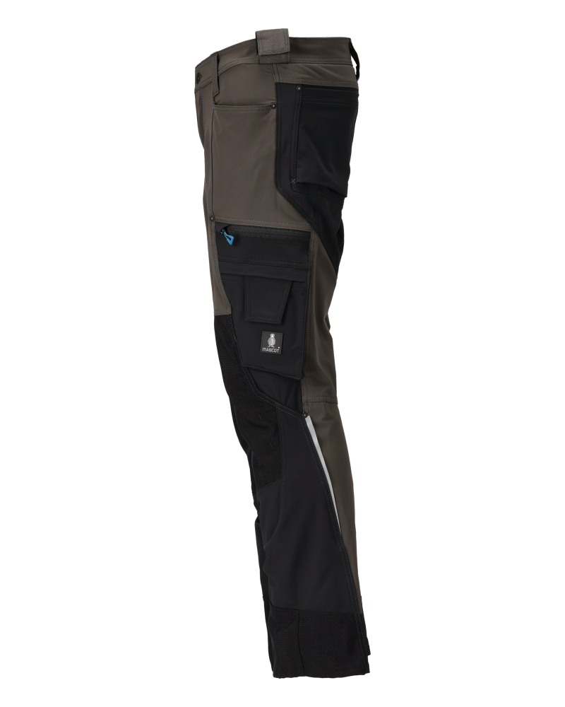 Hose mit Knietaschen ADVANCED Dunkelanthrazit/Schwarz 82C43